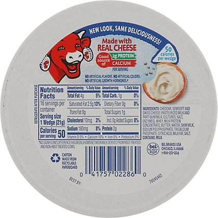 The Laughing Cow Double Pack Creamy Original Cheese Spread - 12 Oz - Image 6
