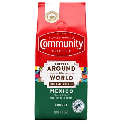 Community Coffee Around The World Mexico Med-dark Roast Ground Coffee - 11 OZ - Image 3