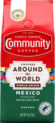 Community Coffee Around The World Mexico Med-dark Roast Ground Coffee - 11 OZ - Image 2