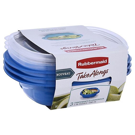 Rubbermaid Take Along Divided - 3CT