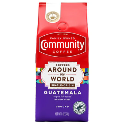 Community Around The World Guatemala Medium Roast Ground Coffee - 11 OZ - Image 3