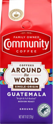 Community Around The World Guatemala Medium Roast Ground Coffee - 11 OZ - Image 2