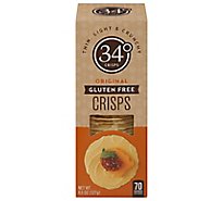 34 Degrees Crisps Bread Original Gluten Free - 4.5 OZ
