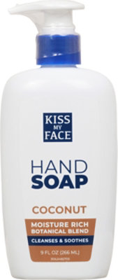 Kiss My Face Liquid Hand Soap Coconut - 9 OZ - Image 2