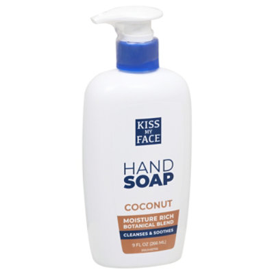 Kiss My Face Liquid Hand Soap Coconut - 9 OZ