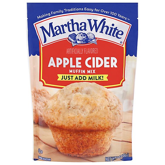 Martha White Muffin Mix Apple Cider - Each