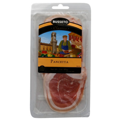 Busseto Classic Sliced Pancetta - 3 OZ