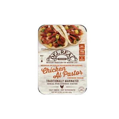 Del Real Chicken Al Pastor Strips - 15 OZ - Image 1