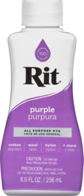 Rit Purple Number 13 Liquid Fabric Dye - 8 FZ - Image 2