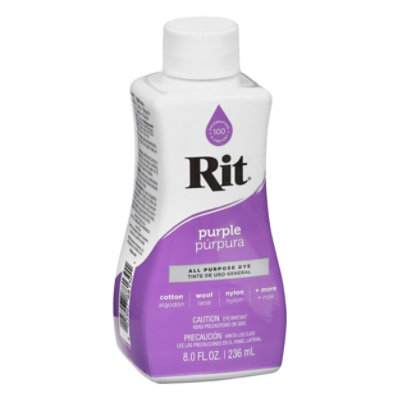 Rit Purple Number 13 Liquid Fabric Dye - 8 FZ - Image 1