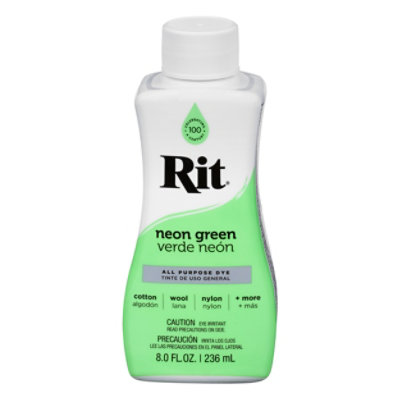 Rit Dye Liquid Neon Green - 8 OZ - Image 3