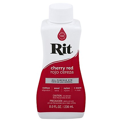 Rit Dye Liquid Cherry Red - 8 FZ - Image 3