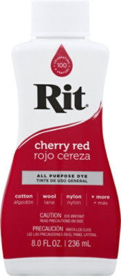 Rit Dye Liquid Cherry Red - 8 FZ - Image 2