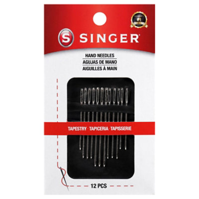 Singer Large Eye Needles - 12 CT