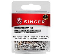 Singer Safety Pins Value Pack - 225 CT