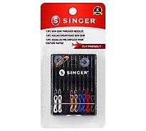 Singer Sew Quick With Threaded Needles - 10 CT