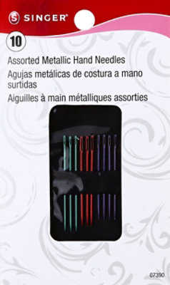 Singer Metallic Hand Needles - 10 CT - Image 2