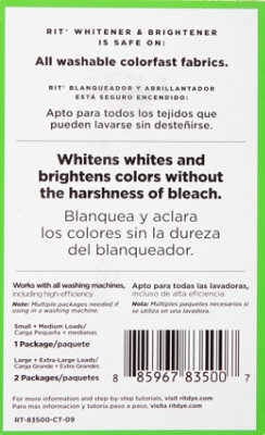 Rit Dye Powder Fabric Whitener No 50 - 1.125OZ - Image 4