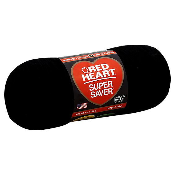 Yarn Super Svr Black - EA - Vons