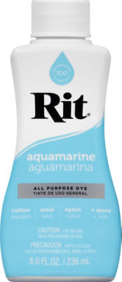 Rit Dye Liquid Aquamarine - 8 FZ - Image 2