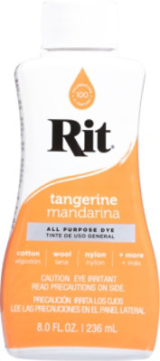 Rit Dye Liquid Tangerine - 8 FZ - Image 2