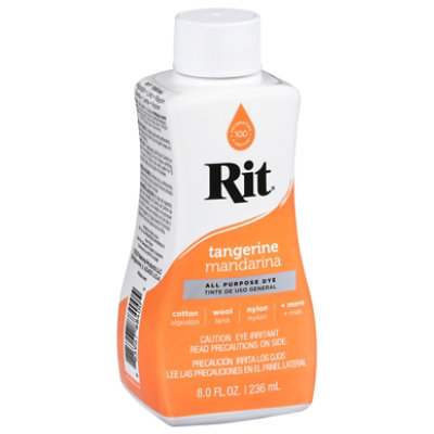 Rit Dye Liquid Tangerine - 8 FZ