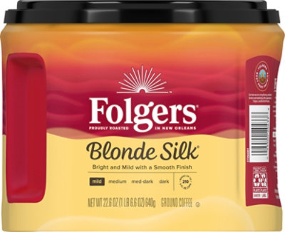 Folgers Blonde Silk Ground Coffee - 22.6 OZ - Image 4