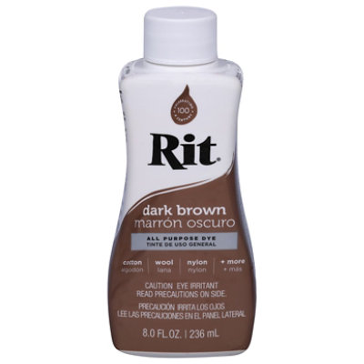 Rit Dark Brown Number 25 Liquid Fabric Dye - 8 FZ - Image 3