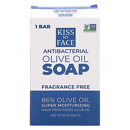 Kiss My Face Bar Soap Anti-bacterial - 8 OZ - Image 3