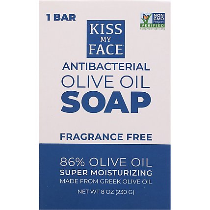 Kiss My Face Bar Soap Anti-bacterial - 8 OZ - Image 2