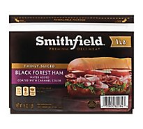 Smithfield Thinly Sliced Black Forest Ham Lunch Meat - 16 Oz