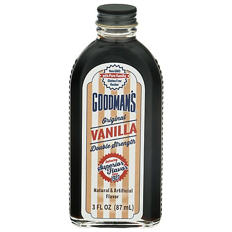 Goodmans Flavor Vanilla Original - 3 FZ