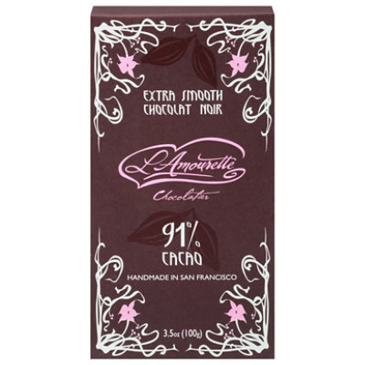 Lamourette Dark Choc Bar 91% Extra Smooth - 3.5 OZ - Image 3