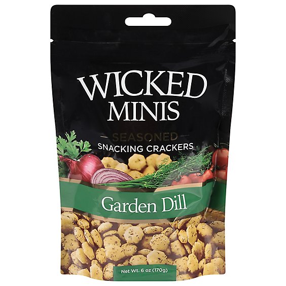 Wicked Mix Crackers Oystr Grdn Dill - 6 OZ