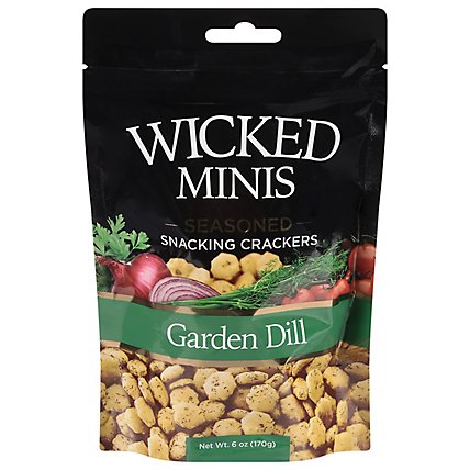 Wicked Mix Crackers Oystr Grdn Dill - 6 OZ - Image 1