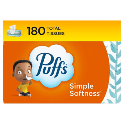 Puffs Plus Lotion White Facial Tissue - 3-124 Count - Albertsons