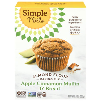 Simple Mills Muffin Mix Apple Cinnamon - 9 OZ - Image 2