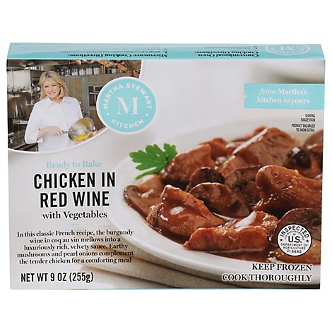 Mrtha Stwrt Ktchn Chicken In Red Wine - 9 OZ