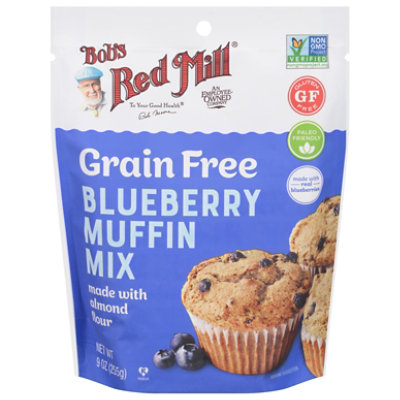 Bob's Red Mill Grain Free Blueberry Muffin Mix - 9 Oz