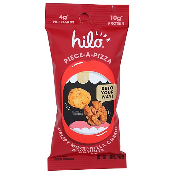 Hilo Life Snacks Nuts Pizza Chz Mix - 1.48 OZ