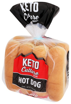 Keto Culture Hot Dog Buns 8pk - 8 CT - Image 4