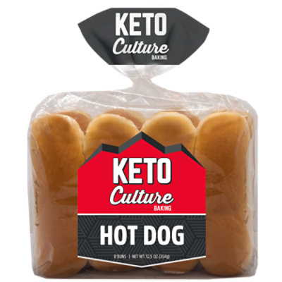 Keto Culture Hot Dog Buns 8pk - 8 CT