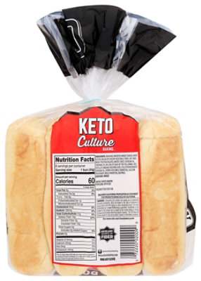 Keto Culture Hot Dog Buns 8pk - 8 CT - Image 2