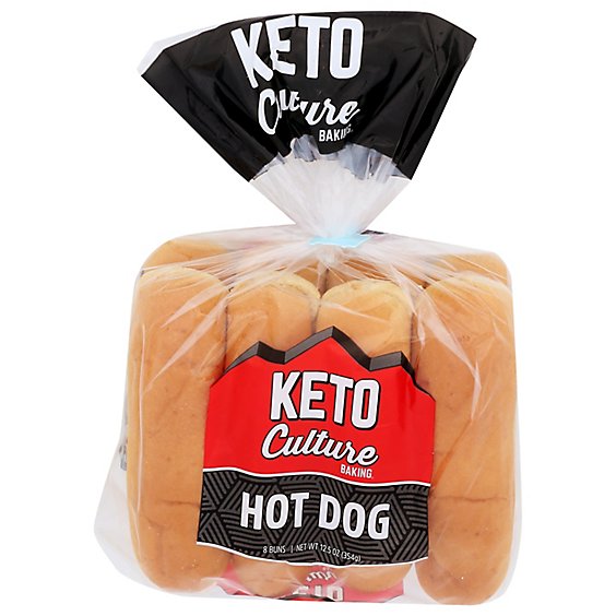 Keto Culture Hot Dog Buns 8pk - 8 CT