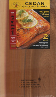 Cedar Grilling Planks 7x12 - 2 CT - Image 1