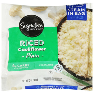 Signature SELECT Plain Riced Cauliflower - 12 Oz - Image 4