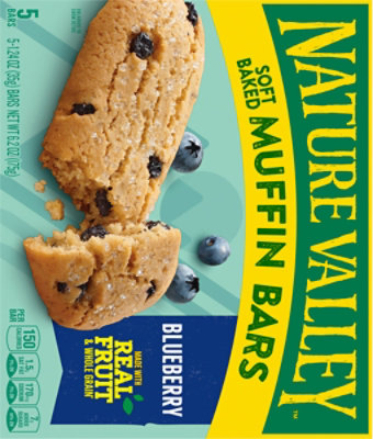 Nature Valley Soft-baked Blueberry Muffin Bars 5 Count - 6.2 OZ - Image 5