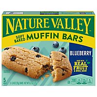 Nature Valley Soft-baked Blueberry Muffin Bars 5 Count - 6.2 OZ - Image 1
