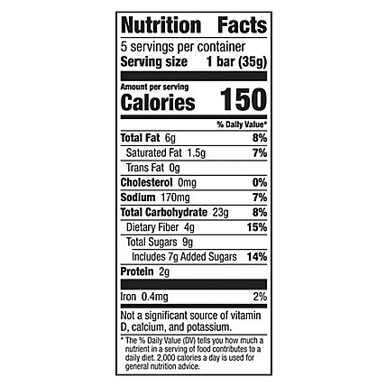 Nature Valley Soft-baked Blueberry Muffin Bars 5 Count - 6.2 OZ - Image 4