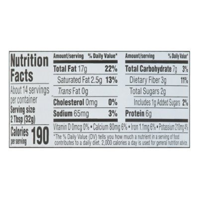 Open Nature Almond Butter Creamy No Stir - 16 Oz - Image 3